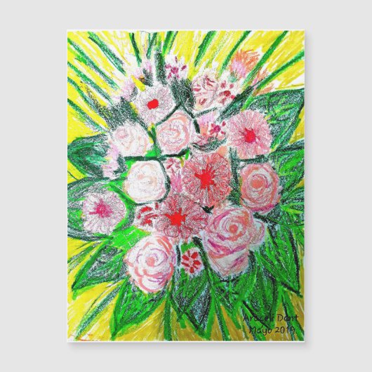 Monochromatic magnetkarte (Vorderseite)