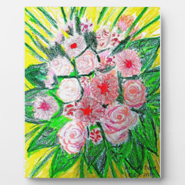 Monochromatic, Rosas, Dianthus caryophyllus,  Gerb Fotoplatte