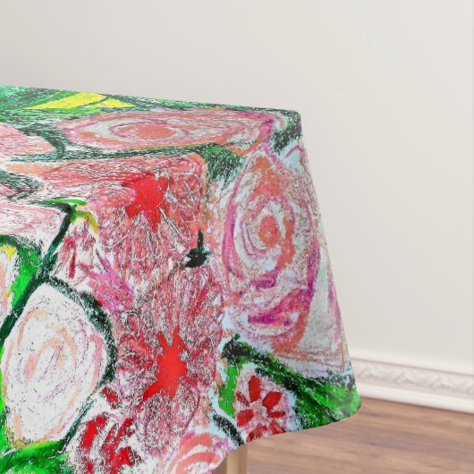 Monochromatic, Rosas, Dianthus caryophyllus,  Gerb Tischdecke (Beispiel)