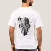 Monochromatic_Tribal_Fusion_2. T-Shirt (Rückseite)