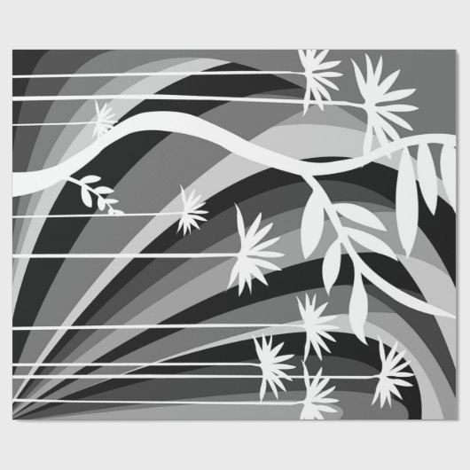 monochromatisch geschenkpapier (Flach)