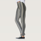 Monochromatisch, grau und schwarz leggings (Links)