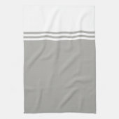 Monochromatisch modern weiß und grau küchentuch (Vertikal)