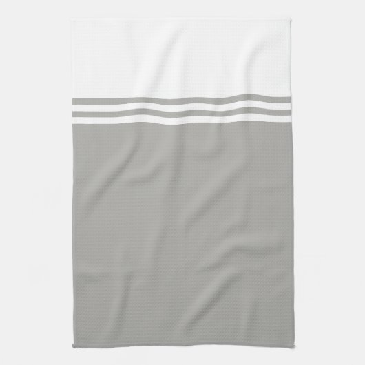 Monochromatisch modern weiß und grau küchentuch (Vertikal)