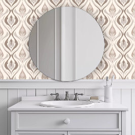 Monochromatische Braunfärbung Tapete