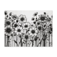 Monochromatische Floral-Symphonie