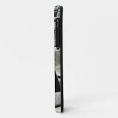 Monochromatische graue Stühle Case-Mate iPhone Hülle (Hinten/Links)