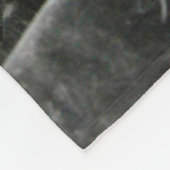 Monochromatische graue Stühle Fleecedecke (Ecke)