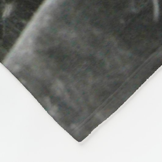 Monochromatische graue Stühle Fleecedecke (Ecke)