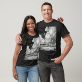 Monochromatische Kunstdarstellungen T-Shirt (Unisex)