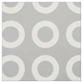 monochromatische Minimalringe Stoff (Muster)