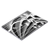 Monochromatische Pflanze Notizblock (Linke Seite)