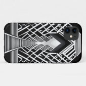 Monochromatische Treppe: Obelisk der Kontraste Case-Mate iPhone Hülle (Rückseite (Horizontal))