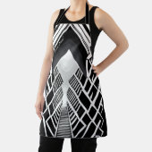 Monochromatische Treppe: Obelisk der Kontraste Schürze (InSitu)