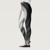 Monochromatische Wave-Leggings Leggings (Links)