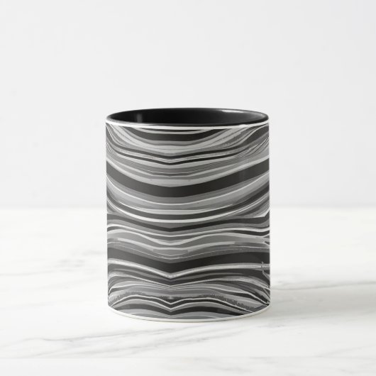 Monochromatische Waves Tasse (Zentrum)