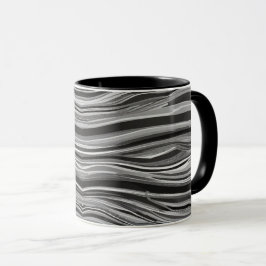 Monochromatische Waves Tasse