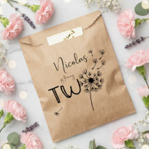 Monochromatischer Löwenzahn zum zweiten Geburtstag