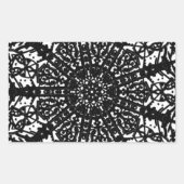 Monochromatischer Sticker (Vorderseite)