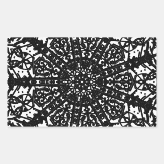 Monochromatischer Sticker (Vorderseite)