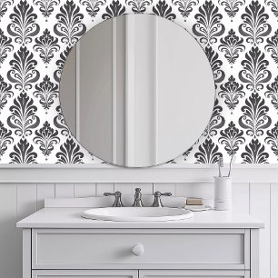 Monochromatisches Elegant Grau Tapete