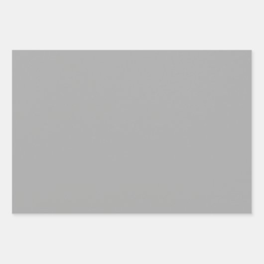 Monochromatisches Imitat Geschenkpapier Set (Vorderseite 3)