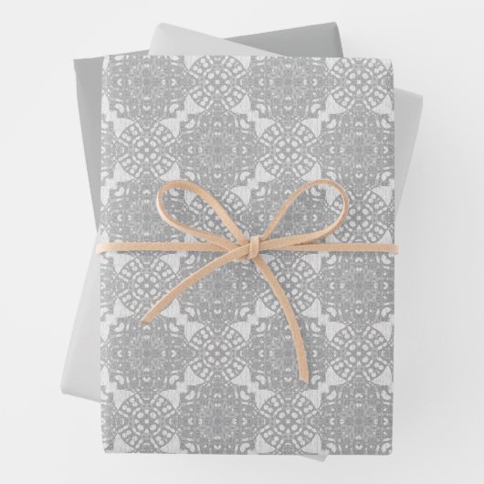 Monochromatisches Imitat Geschenkpapier Set (Beispiel)