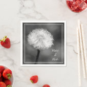 Monochromatisches Make-up aus weichem Kronenpapier Serviette (Beispiel)