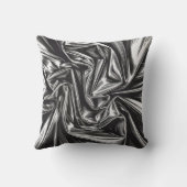 Monochrome abstract texture kissen (Rückseite)