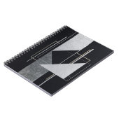 Monochrome Achse Notizblock (Linke Seite)