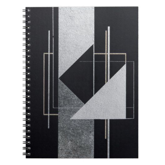 Monochrome Achse Notizblock (Vorderseite)