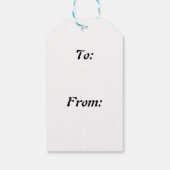 Monochrome Afrofuturist Queens Geschenkanhänger (Rückseite)