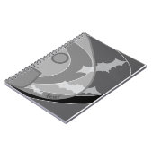 Monochrome Angst Notizblock (Linke Seite)