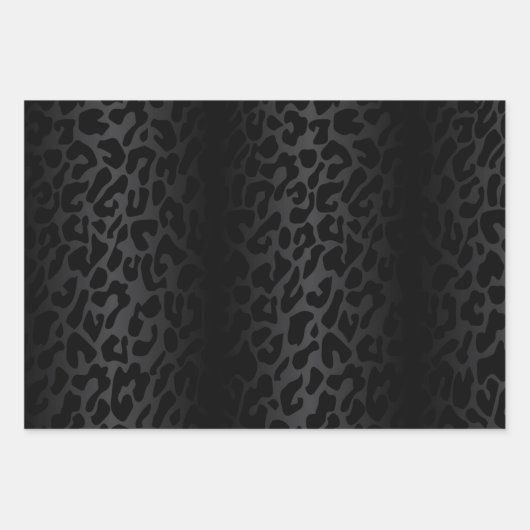 Monochrome Animal Print Collection Geschenkpapier Set (Vorderseite 2)