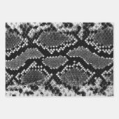 Monochrome Animal Print Collection Geschenkpapier Set (Vorderseite 3)