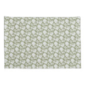 Monochrome Berry Garden Pair of pillowcases Kissenbezug (Rückseite-Rechts)