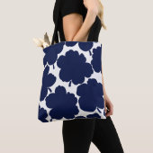Monochrome Bloom Navy White Tasche (Von Nahem)