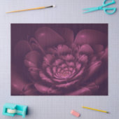 Monochrome Blume Seidenpapier (Basteln)