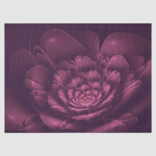 Monochrome Blume Seidenpapier