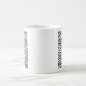 Monochrome Boho Strick-Sampler | Tribal geometrisc Kaffeetasse (Mittel)