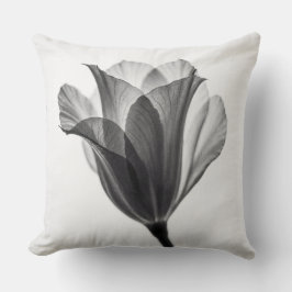 Monochrome botanical fine art photograph kissen