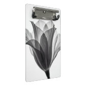 Monochrome botanical fine art photograph mini klemmbrett (Schrägansicht)