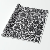 "Monochrome Botanical" Künstlerisches Geschenkpapi Geschenkpapier (Ungerollt)