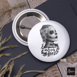 Monochrome Calavera Magnet