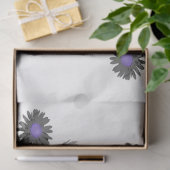 Monochrome Daisys-Papiere Seidenpapier (Geschenk)