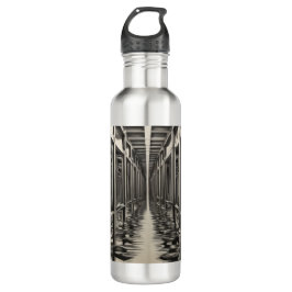 Monochrome Depth/Stainless Steel Art Bottle Edelstahlflasche