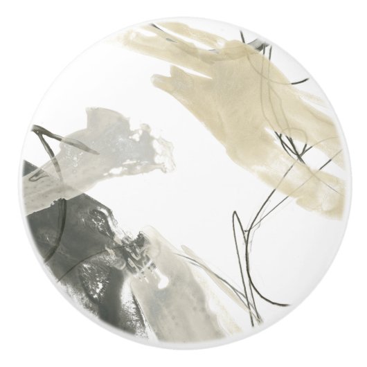 Monochrome Dynamik Keramikknauf (Vorderseite)