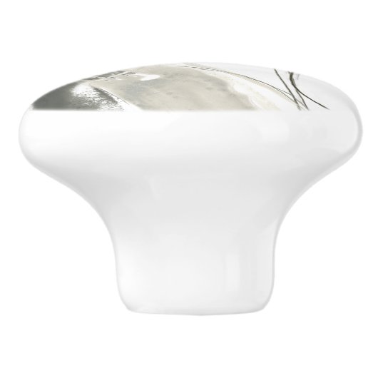 Monochrome Dynamik Keramikknauf (Seitenansicht)