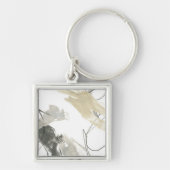 Monochrome Dynamik Schlüsselanhänger (Vorne)