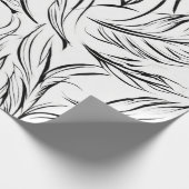 Monochrome Elegance Geschenkpapier (Ecke)